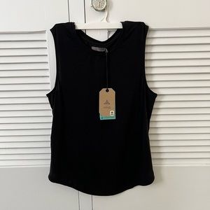 Prana NWT Black Tank size S
